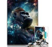 Jigsaws Puzzles 1000 Pieces for Adults Gifts Galaxies Orangutans 1000 Piece Jigsaw,Enhance Love between Couples for Ages 14+ (size 38x26cm)