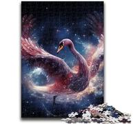 Jigsaws Puzzles 1000 Pieces for Adults Gifts Galaxies Swans Teenager Puzzles,Quiz Game Wall Decoration Unique Birthday And Xmas Gifts (75x50cm)
