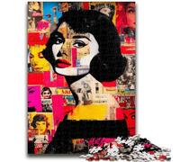 Jigsaws Puzzles 1000 Pieces for Adults Gifts Graffiti Art for Age 14+ Educational Games For Adults And Teenagers Artwork Gift 26x38cm