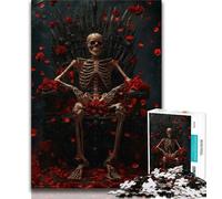 Jigsaws Puzzles 1000 Pieces for Adults Gifts Human Skeleton Adult Jigsaw,Challenging Game Gifts for Is Ideal As A Gift for The Whole Family (size 38x26cm)