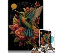 Jigsaws Puzzles 1000 Pieces for Adults Gifts Hummingbird,Family Activity Fun at Home Activities,Birthday Present,Travel Gifts 75x50cm