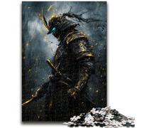 Jigsaws Puzzles 1000 Pieces for Adults Gifts Japanese Neon Ninja Puzzles for Teenagers,for Educational Game Challenge Toy Birthday Present, Gifts, Wall Art (38x26cm)