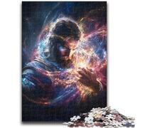 Jigsaws Puzzles 1000 Pieces for Adults Gifts Jesus Art Challenging Game And Family Play Educational Game for Birthday, Chrismas 50x75cm