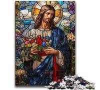 Jigsaws Puzzles 1000 Pieces for Adults Gifts Jesus Art, Decompressing Intellectual Educational Toy Is Ideal As Gifts for The Whole Family 50X75CM