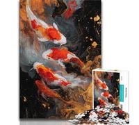 Jigsaws Puzzles 1000 Pieces for Adults Gifts Koi,Educational Games Home Decoration Unique Home Decor And Gifts (38x26cm)