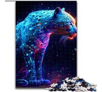 Jigsaws Puzzles 1000 Pieces for Adults Gifts Leopard, Family Game Stress Reliever Difficult Challenge Enhance Love between Couples (Size 50x75cm)