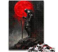 Jigsaws Puzzles 1000 Pieces for Adults Gifts Lone Knight Adult Jigsaw,Decompressing Intellectual Educational Toy Perfect Decoration (38x26cm)