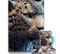 Jigsaws Puzzles 1000 Pieces for Adults Gifts Mechanical Tiger 1000 Pieces for Teenagers,Learning Educational Toys Family Games Unique Birthday And Gifts (size 38x26cm)