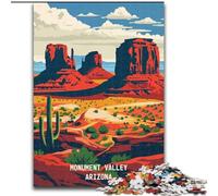 Jigsaws Puzzles 1000 Pieces for Adults Gifts Monument Valley Majestic Educational Games Home Decoration for Is Ideal As A Gift for The Whole Family (50x70cm) 1000pcs