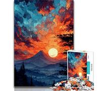 Jigsaws Puzzles 1000 Pieces for Adults Gifts Mount Fuji, Japan,Decompressing Intellectual Educational Toy Birthday Present,Gifts (75x50cm)
