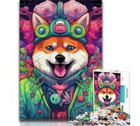 Jigsaws Puzzles 1000 Pieces for Adults Gifts Mutant Corgi 1000 Pieces for Teenagers,Learning Educational Toys Family Games Unique Birthday And Gifts (size 75x50cm)
