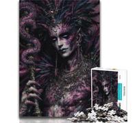Jigsaws Puzzles 1000 Pieces for Adults Gifts Mysterious Elf Girl Puzzles for Teenagers,for Educational Game Challenge Toy Birthday Present, Gifts, Wall Art 75x50cm