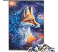 Jigsaws Puzzles 1000 Pieces for Adults Gifts Mysterious Fox,Vibrant And Unique Design Relaxing & Challenging Puzzle Experience 50x75cm