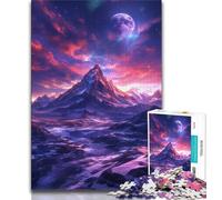 Jigsaws Puzzles 1000 Pieces for Adults Gifts Northern Lights 1000 Piece Jigsaw,Enhance Love between Couples for Ages 14+ (size 75x50cm)