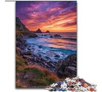 Jigsaws Puzzles 1000 Pieces for Adults Gifts Ocean View, for 14+ For Family Fun & Game Night Artists' Collection, Fine Arts (Size50x75cm)