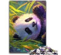 Jigsaws Puzzles 1000 Pieces for Adults Gifts Panda in The Bamboo Forest 1000 Pieces for Teenagers,Secret Santa Gifts for Age 14 Years Up (75x50cm)