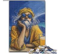 Jigsaws Puzzles 1000 Pieces for Adults Gifts People on Vacation, Learning Educational Toys Family Games Unique Birthday And Gifts (Size 26x38cm)