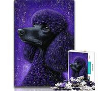 Jigsaws Puzzles 1000 Pieces for Adults Gifts Poodle Teenager Puzzles,for Educational Game Challenge Toy Birthday Present, Gifts, Wall Art (size 75x50cm)