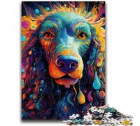 Jigsaws Puzzles 1000 Pieces for Adults Gifts Psychedelic Dachshund Puzzles for Teenagers,for Educational Game Challenge Toy Birthday Present, Gifts, Wall Art (38x26cm)