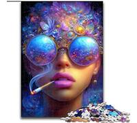 Jigsaws Puzzles 1000 Pieces for Adults Gifts Punk Girl, for Educational Game Challenge Toy Unique Home Decor And Gifts (Size50x75cm)