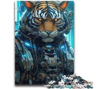 Jigsaws Puzzles 1000 Pieces for Adults Gifts Robot Tiger 1000 Pieces for Teenagers,Perfect for Game Nights, Colorful Toy for Home Gift (75x50cm)