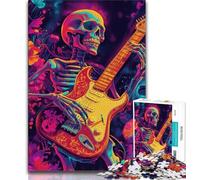 Jigsaws Puzzles 1000 Pieces for Adults Gifts Skeleton,Decompressing Intellectual Educational Toy Birthday Present,Gifts (75x50cm)