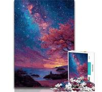 Jigsaws Puzzles 1000 Pieces for Adults Gifts Sunset Landscape Puzzles for Adults,Learning Educational Toys Family Games Unique Birthday And Gifts (size 38x26cm)