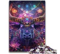 Jigsaws Puzzles 1000 Pieces for Adults Gifts Taurus Goddess Challenging Game And Family Play Educational Game for Birthday, Chrismas 26x38cm