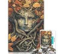 Jigsaws Puzzles 1000 Pieces for Adults Gifts Tree Man,family Fun Games Fun at Home Activities,Birthday Present,Travel Gifts (38x26cm)