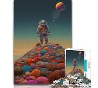 Jigsaws Puzzles 1000 Pieces for Adults Gifts Trippy Planet 1000 Piece Jigsaw,Enhance Love between Couples for Ages 14+ (size 38x26cm)