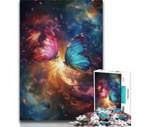 Jigsaws Puzzles 1000 Pieces for Adults Gifts Two Butterflies in Two Sidesone Adult Jigsaw,Challenging Game Gifts for Is Ideal As A Gift for The Whole Family (size 38x26cm)