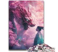 Jigsaws Puzzles 1000 Pieces for Adults Gifts Universe Chinese Dragon Educational Stress Relief Toy Gifts for Friends And Family 50x75cm
