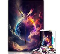 Jigsaws Puzzles 1000 Pieces for Adults Gifts Wandering Archer Puzzles for Adults,Stress Reliever Difficult Challenge Secret Santa Gifts 75x50cm