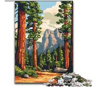 Jigsaws Puzzles 1000 Pieces for Adults Gifts Yosemite National Park, Suitable for Ages 14 And Up Home Decor Deal As Gifts for The Whole Family 26x38cm