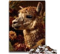 Jigsaws Puzzles 1000 Pieces for Teenagers Gifts Alpaca Art Teenager Jigsaw,learning Educational for Is Ideal As A Gift for The Whole Family (50x75cm)
