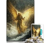 Jigsaws Puzzles 1000 Pieces for Teenagers Gifts Angel Baby Adult Puzzles,Stress Reliever Difficult Challenge Suitable for Desktop Decoration (size 38x26cm)