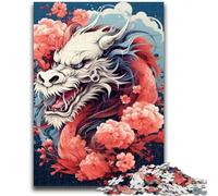 Jigsaws Puzzles 1000 Pieces for Teenagers Gifts Animal Colourful Dragon 1000 Piece Jigsaw,Unique Birthday And Gifts for Age 14 Years Up (38x26cm)