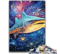 Jigsaws Puzzles 1000 Pieces for Teenagers Gifts Animal Colourful Whale Teenager Jigsaw,learning Educational for Is Ideal As A Gift for The Whole Family (50x75cm)