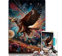 Jigsaws Puzzles 1000 Pieces for Teenagers Gifts Animal Eagle Teenager Jigsaw,learning Educational for Is Ideal As A Gift for The Whole Family 38x26cm