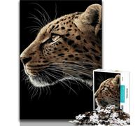 Jigsaws Puzzles 1000 Pieces for Teenagers Gifts Animal Leopard Teenager Jigsaw,learning Educational for Is Ideal As A Gift for The Whole Family 38x26cm