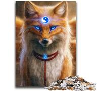 Jigsaws Puzzles 1000 Pieces for Teenagers Gifts Anime Fox God Puzzles for Adults,Fun Present & Activity for Home,Toy for Rainy Days (38x26cm)