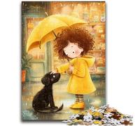 Jigsaws Puzzles 1000 Pieces for Teenagers Gifts Anime Little Girl for Age 14+ Quiz Game Fun at Home Activities, Birthday Present,Travel Gifts 50x75cm