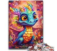 Jigsaws Puzzles 1000 Pieces for Teenagers Gifts Art Dragon Baby Puzzles for Adults,Fun Present & Activity for Home,Toy for Rainy Days (38x26cm)