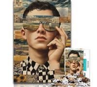 Jigsaws Puzzles 1000 Pieces for Teenagers Gifts Art Human 1000 Piece Puzzle,family Fun Games Is Ideal As A Gift for The Whole Family (size 75x50cm)