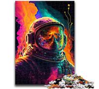 Jigsaws Puzzles 1000 Pieces for Teenagers Gifts AstroNautical Adventure Help The Brain Exercise Addictive Toys to Cultivate Patience A Work of Art 26x38cm