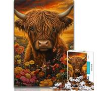 Jigsaws Puzzles 1000 Pieces for Teenagers Gifts Baby Yak 1000 Pieces for Teenagers,for Challenging Toy Game And Family Play (size 75x50cm)