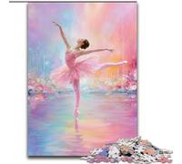 Jigsaws Puzzles 1000 Pieces for Teenagers Gifts Ballet Dancer, Learning Educational Is Ideal As A Gift for The Whole Family (Size 26x38cm)