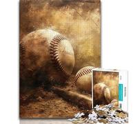 Jigsaws Puzzles 1000 Pieces for Teenagers Gifts Baseball Players,Help The Brain Exercise Addictive Toys to Cultivate Patience Enhance Memory 38X26CM