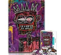 Jigsaws Puzzles 1000 Pieces for Teenagers Gifts Basquiat-style Child,Challenging Game for Is Ideal As A Gift for The Whole Family (75x50cm)