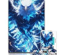 Jigsaws Puzzles 1000 Pieces for Teenagers Gifts Beautiful Eagle Puzzles,Game Toys Every Piece Is Unique - Challenging Family Fun Game (size 38x26cm)